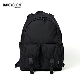 BAICYCLON by bagjack / BACKPACK (BCL-37) (BLACK) (バイシクロン バイ バッグジャック) (デイパック リュック) (2024春夏)