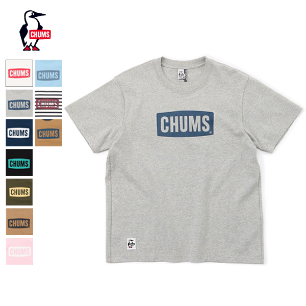 2021春夏 ネコポス対応 30%OFF CHUMS チャムス Logo T-Shirt ユニセックス チャムスロゴTシャツ 配送員設置送料無料 CH11-1833 クーポン対象外 マート CH01-1833