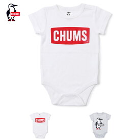 (10%OFFクーポン対象) CHUMS チャムス / Baby Logo Rompers ベビーロゴロンパース (CH27-1025) (2023秋冬) (ネコポス対応)