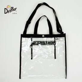 (40%OFF) Drifter ドリフター / ELEMENTARY TOTE CLEAR エレメンタリートートナイロンクリアー (DFV1615)