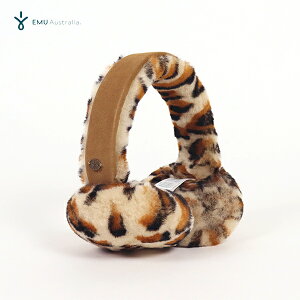 20%OFF�N�[�|���Ώ� / �G�~�� EMU / Angahook Leopard Earmuffs �A���K�z�b�N���I�p�[�h�C���[�}�t / W7021 / �V�[�v�X�L�� / ���f�B�[�X / 2025�H�~