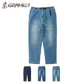 (10%OFFクーポン対象) GRAMICCI グラミチ / STRETCH DENIM LOOSE TAPERED RIDGE PANT ストレッチデニムルーズテーパードリッジパンツ (G3FU-P052) (メンズ) (2023秋冬)