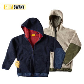 (20%OFFクーポン対象) GRIP SWANY グリップスワニー FLEECE BOA PARKA フリースボアパーカー (GSC-25)