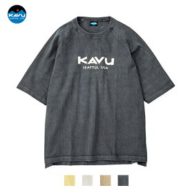 KAVU カブー / H/W S/S Tee ヘビーウェイト ショートスリーブ Tシャツ (19821807) (ユニセックス) (2024春夏)