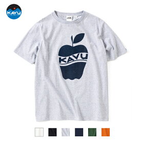 (10%OFFクーポン対象) KAVU カブー / Apple Tee アップル Tシャツ (19821824) (ユニセックス) (2023春夏) (ネコポス配送)