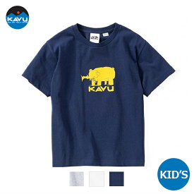 KAVU カブー / Kids Hai Bear Tee キッズ ハイベア Tシャツ (19821873) (キッズ) (2023春夏) (ネコポス対応)