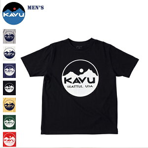 30%OFF / �J�u�[ KAVU / Circle Logo Tee �T�[�N�����S�e�B�[�V���c / 19821020 / �����Y �A�E�g�h�A T�V���c ���ST / �l�R�|�X�Ή�