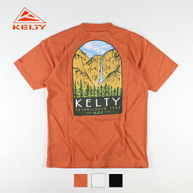 (30%OFF) KELTY ケルティ / S/S T-Shirt Yosemite Fall ショースリーブTシャツ ヨセミテフォール (KE23113006) (2023春夏) (ネコポス対応)