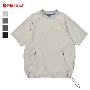 �}�[���b�g Marmot / MMT Light 4way Woven S/S ���C�g�t�H�[�E�F�C �E�[�u���V���[�g�X���[�u / MTSS26MTP016 / ���j�Z�b�N�X / T�V���c ���� �X�g���b�` ���� �y�� / 2026�t�� / �l�R�|�X�z��