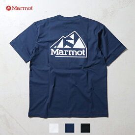 (5%OFFクーポン対象) Marmot マーモット / Basic Logo Tee ベーシックロゴ Tシャツ (TSSMC406) (ユニセックス) (2024春夏) (ネコポス配送)