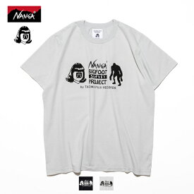 NANGA ナンガ / NANGA×TACOMA FUJI RECORDS BIGFOOT SURVEY PROJECT LOGO TEE ナンガ×タコマフジレコード ビッグフットサーベイプロジェクト ロゴティー (NW2411-1F650) (ユニセックス) (2024春夏) (ネコポス配送)