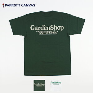40%OFF / PARROTT CANVAS / Gardenshop Logo S/S T-shirt �K�[�f���V���b�v���ST�V���c / PC23113001 / �p���b�g�L�����o�X / 2023�t�� / �l�R�|�X�Ή�