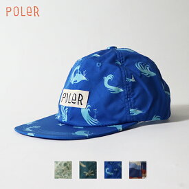 POLeR ポーラー / ALL OVER 6P CAP (241MCV0272-0275) (総柄プリント / キャップ / 帽子) (ユニセックス) (2024春夏) (ネコポス配送)