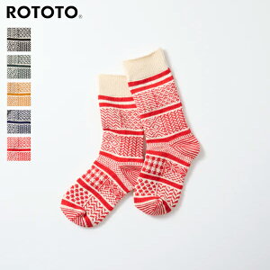 10%OFF�N�[�|���Ώ� / ���g�g ROTOTO / KIDS MULTI JACQUARD SOCKS �m�L�b�Y �}���`�W���J�[�h�\�b�N�X / R3014 / �L�b�Y / �e�q �����N�R�[�f / ���{�� / 2025�H�~ / �l�R�|�X�Ή�