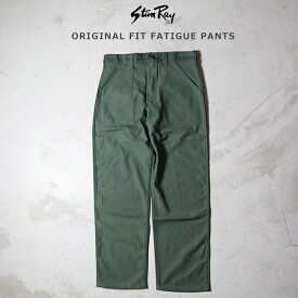 10%OFFクーポン対象 / スタンレー / Stanray / オリジナルフィット ファティーグパンツ ORIGINAL FIT FATIGUE PANTS / ミリタリー ワイドパンツ ベイカーパンツ / IMPORT1101 / メンズ