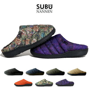 10%OFFクーポン対象 / スブ SUBU / SUBU NANNEN 焚火サンダル BLACK /NAVY/KHAKI /COYOTE/ORANGE/NIGHT BOTANICAL/DAY BOTANICAL 難燃素材 / 2023秋冬 / C500