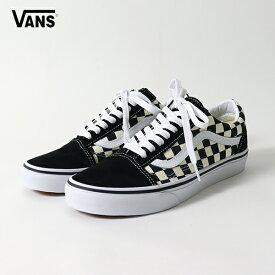 (10%OFFクーポン対象) VANS ヴァンズ / UA OLD SKOOL オールドスクール (PRIMARY CHECK) (BLACK/WHITE) (VN0A38G1P0S) (ユニセックス)