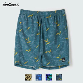 WILDTHINGS ワイルドシングス / プリントベースショーツ PRINT BASE SHORTS (WT24037AD) (2024春夏)