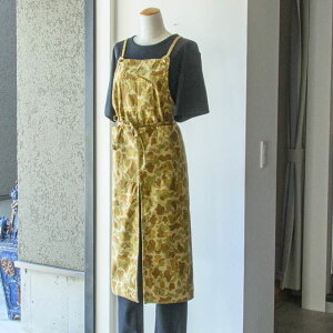 NAPRON �i�v���� �G�v���� US�r���e�[�W�f�U�C�� �J�� �����Y ���f�B�[�X NP-AP21 SPLIT APRON CAMO