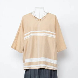 tamaki niime 玉木新雌 fuwa-T HALF SLEEVES 0 V首 05