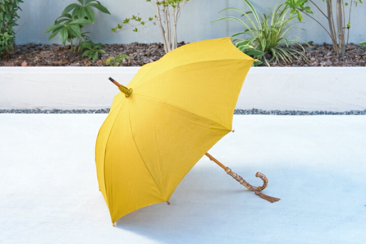 楽天市場】ヤンマ産業 会津木綿 生地の日傘 05 からし : FRANK 暮らし  
