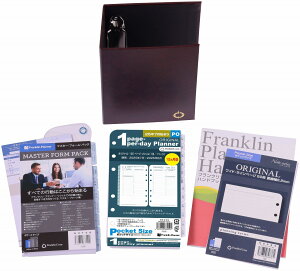 【公式】2025年7月始まり|1日1ページ・リフィル・キット|バインダー無し|日本語版12ヶ月【フランクリン・プランナー】