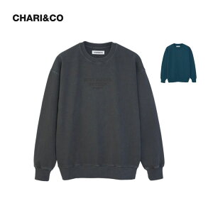 �y2026�V��zCHARI&CO �`�����A���h�R�[ �X�E�F�b�g CHARI BUSY DONING NOTHING SWEATS �N���[�l�b�N�X�E�F�b�g �N�тȂ��̃p�C���i���сj