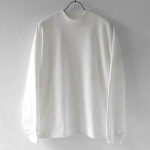 �y�V�t���ʉ��i�zLAMOND �������h���b�N�l�b�N�@����T Drwst Mock Neck Coton Long Tee - Black �z���C�g �I�[�g�~�[�� ��������