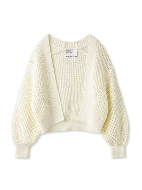 楽天市場】【SALE／50%OFF】ローゲージショートカーディガン FRAY I.D  