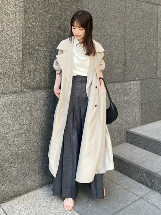 楽天市場】【SALE／40%OFF】ハイウエストスリータックプリーツパンツ  