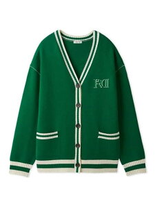 �ySALE�^50%OFF�z�g���b�h���C�NV�l�b�N�j�b�g�J�[�f�B�K�� FRAY I.D �t���C �A�C�f�B�[ �g�b�v�X �J�[�f�B�K�� �O���[�� �O���[ �z���C�g�yRBA_E�z�y���������z[Rakuten Fashion]