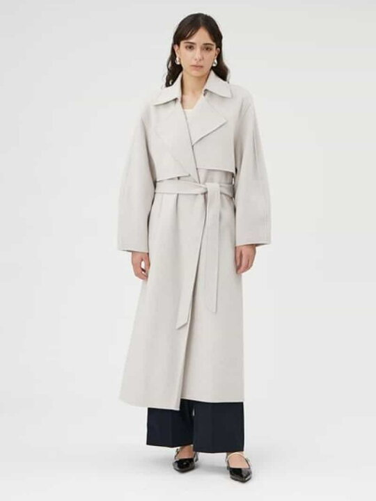 楽天市場】【SALE／50%OFF】ウェーブウールリバートレンチコート FRAY 