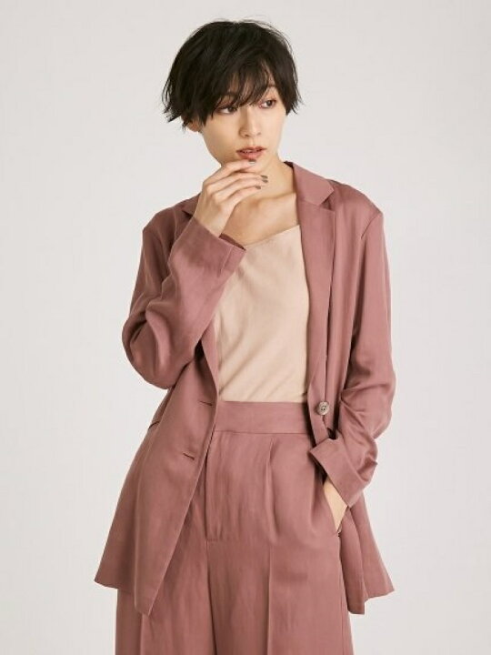 楽天市場】【SALE／40%OFF】リネンサテンジャケット FRAY I.D フレイ 