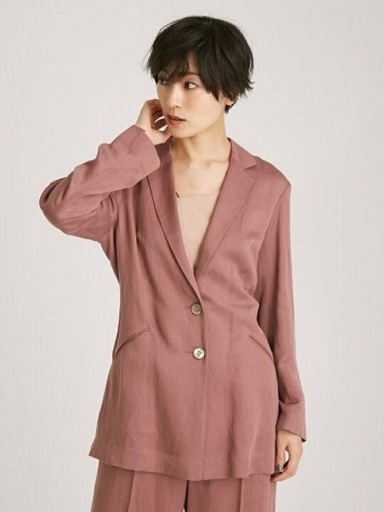 楽天市場】【SALE／40%OFF】リネンサテンジャケット FRAY I.D フレイ  
