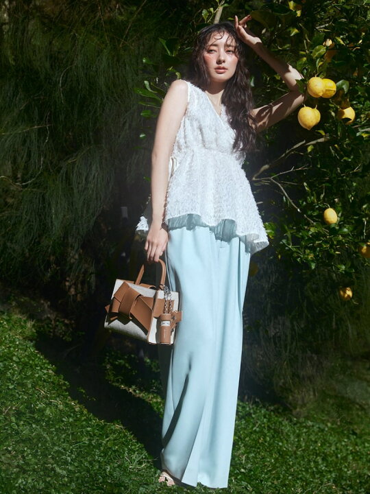 楽天市場】[LIMITED]ペプラムフリンジトップス FRAY I.D フレイ  