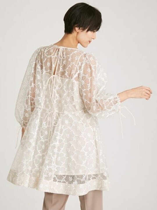 楽天市場】【SALE／50%OFF】レースフレアチュニックブラウス FRAY I.D  