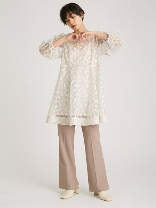 楽天市場】【SALE／50%OFF】レースフレアチュニックブラウス FRAY I.D  