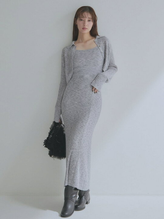 楽天市場】【SALE／40%OFF】カーディガンセットキャミ2wayワンピース 
