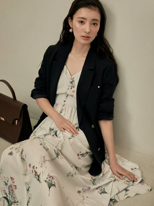 楽天市場】【SALE／50%OFF】ボタニカルプリントキャミソールワンピース 