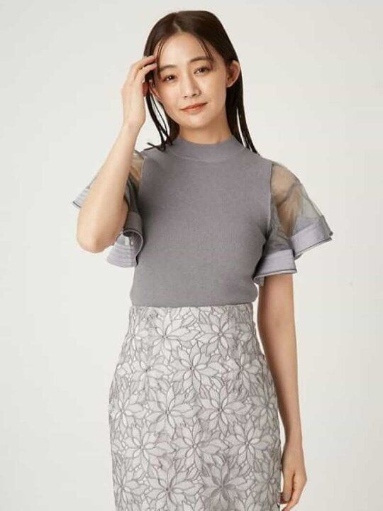 楽天市場】【SALE／50%OFF】ラッフルブレードフリルニット FRAY I.D  