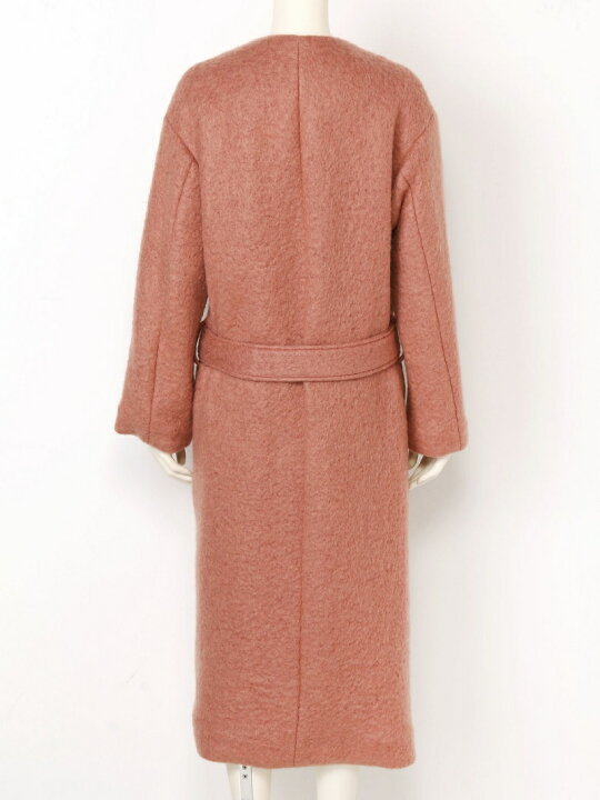 楽天市場】【SALE／40%OFF】ノーカラーモヘアウールコート FRAY I.D  