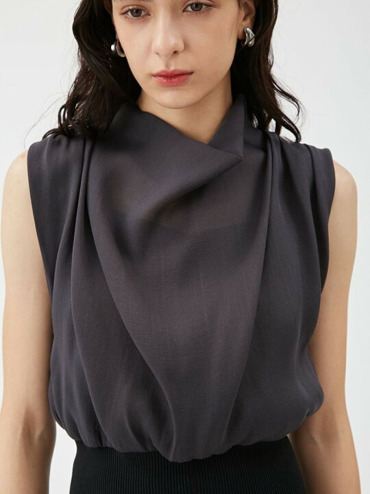 楽天市場】【SALE／40%OFF】ウエストリブシアードレープトップス FRAY 