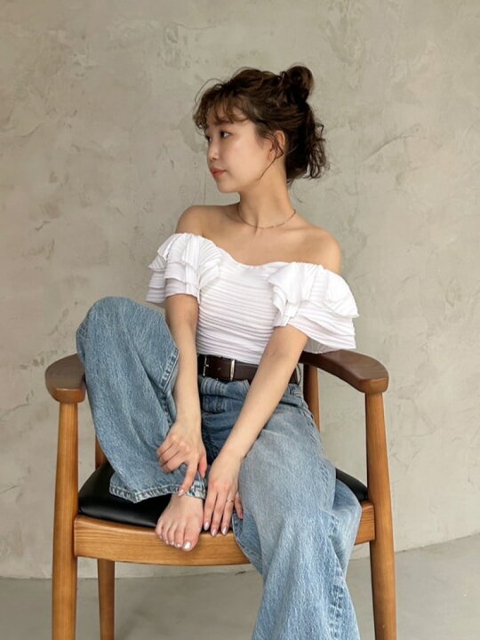 FRAY I.D】 ショルダーフリルビキニ（新品） 