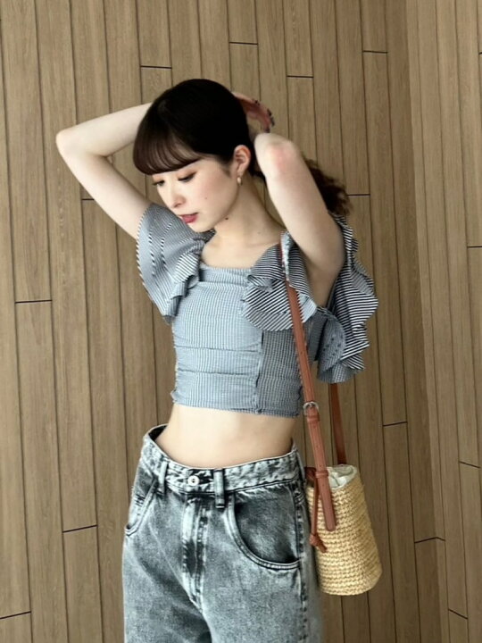 FRAY I.D】 ショルダーフリルビキニ（新品） 