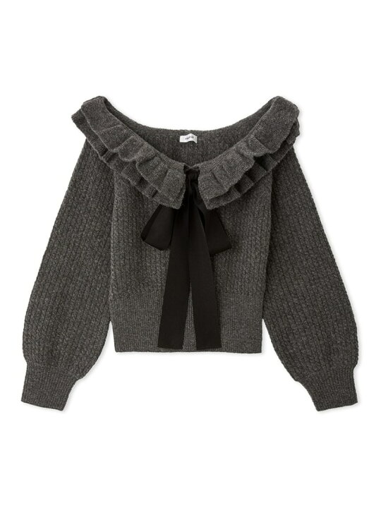 楽天市場】【SALE／50%OFF】フリルカラーケーブルプルオーバー FRAY 