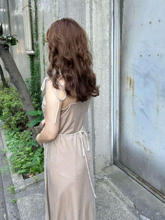 楽天市場】【SALE／30%OFF】ベロアキャミソールラップドレス FRAY I.D 
