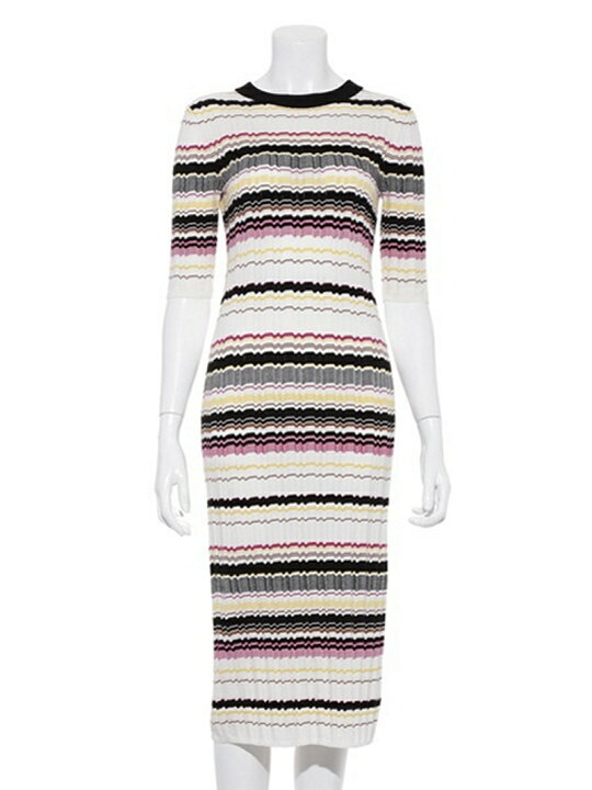 楽天市場】【SALE／45%OFF】バックリボンリブニットOP FRAY I.D フレイ  