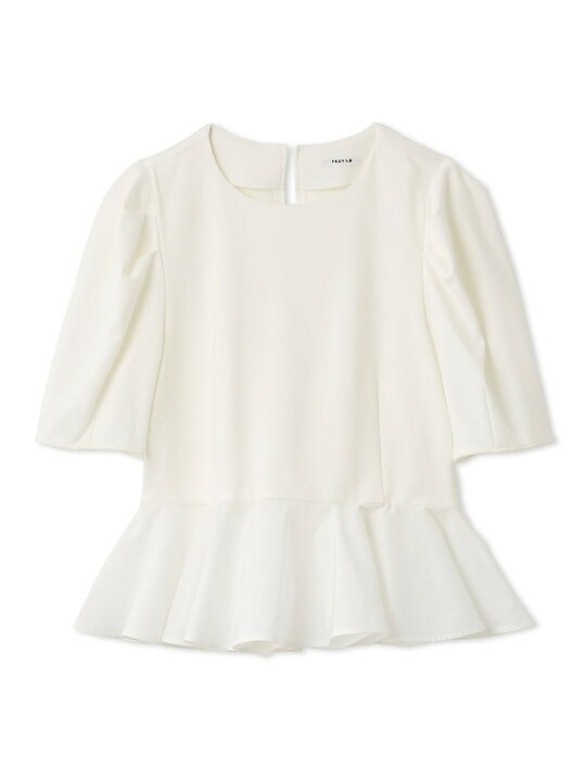 楽天市場】【SALE／50%OFF】ドッキングペプラムカットソー FRAY I.D 