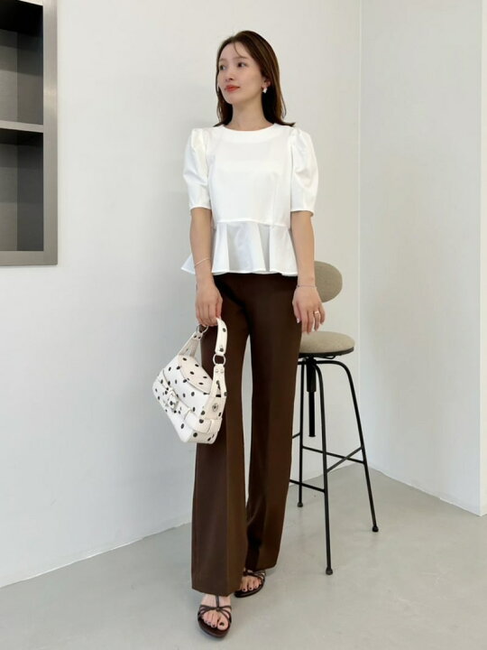 楽天市場】【SALE／50%OFF】ドッキングペプラムカットソー FRAY I.D 