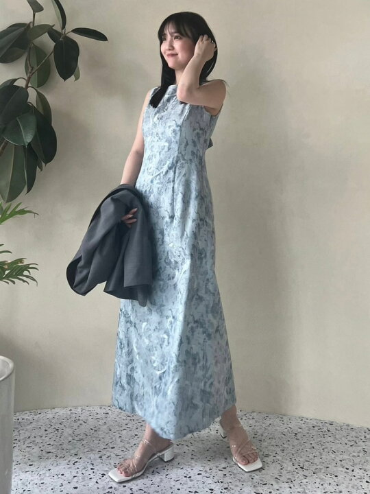 新品 FRAY I.D ワンピース / ドレス バリエーションファブリックドレス